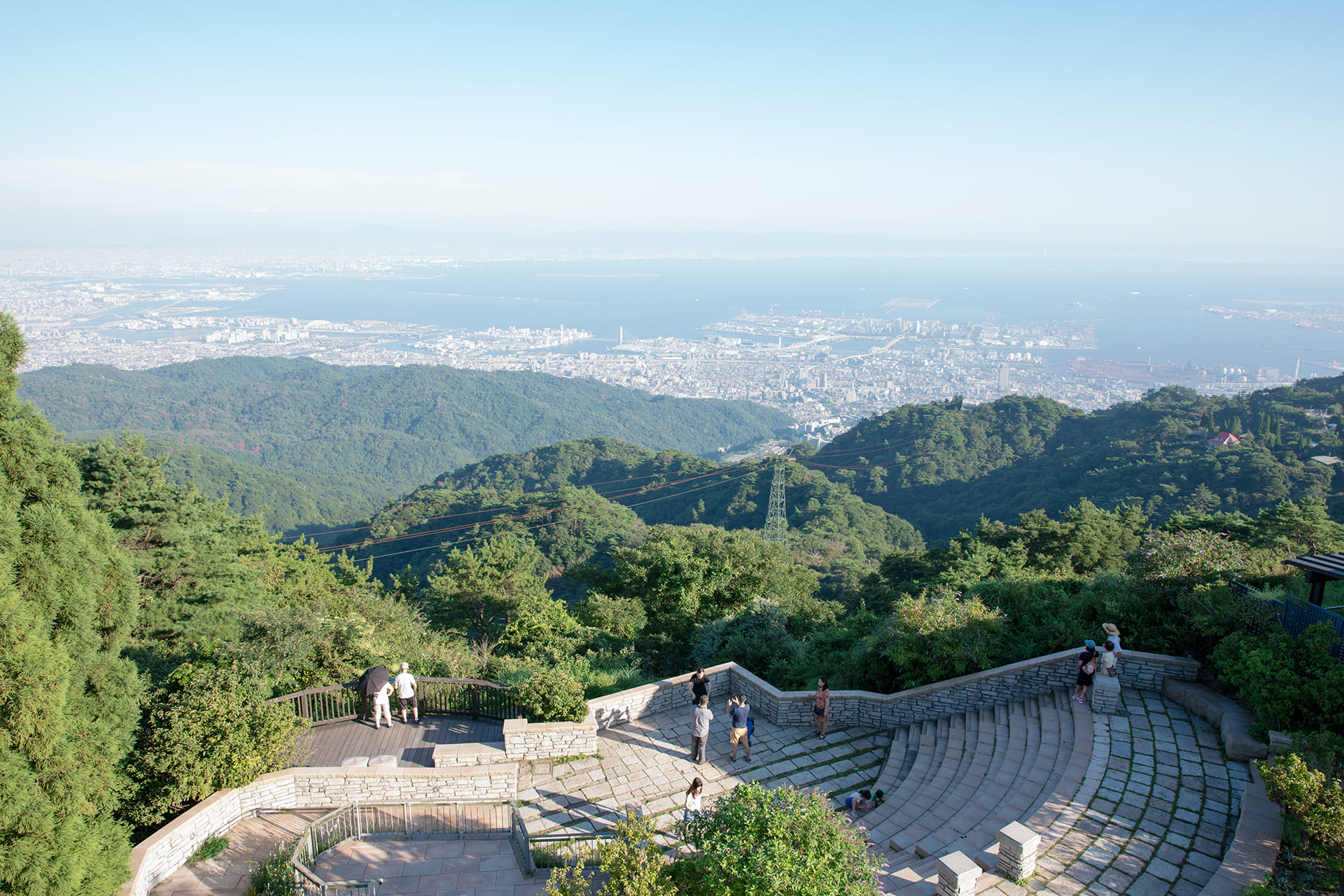 View from Rokko Mountain School Base